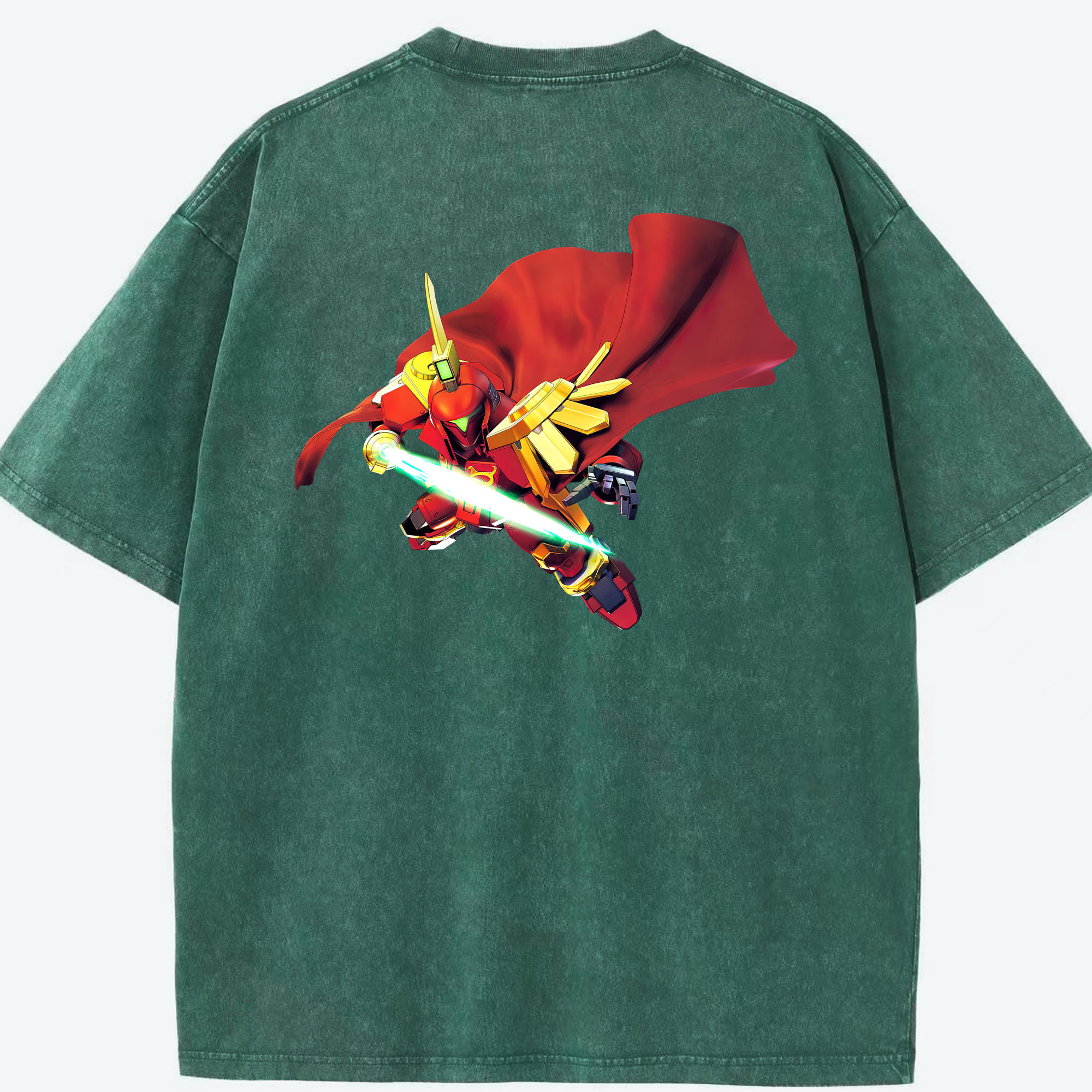 （画像用） 機動戦士ガンダム Mobile Suit Gundam 綿100% ヴィンテージ風 半袖Tシャツ（背面プリント）